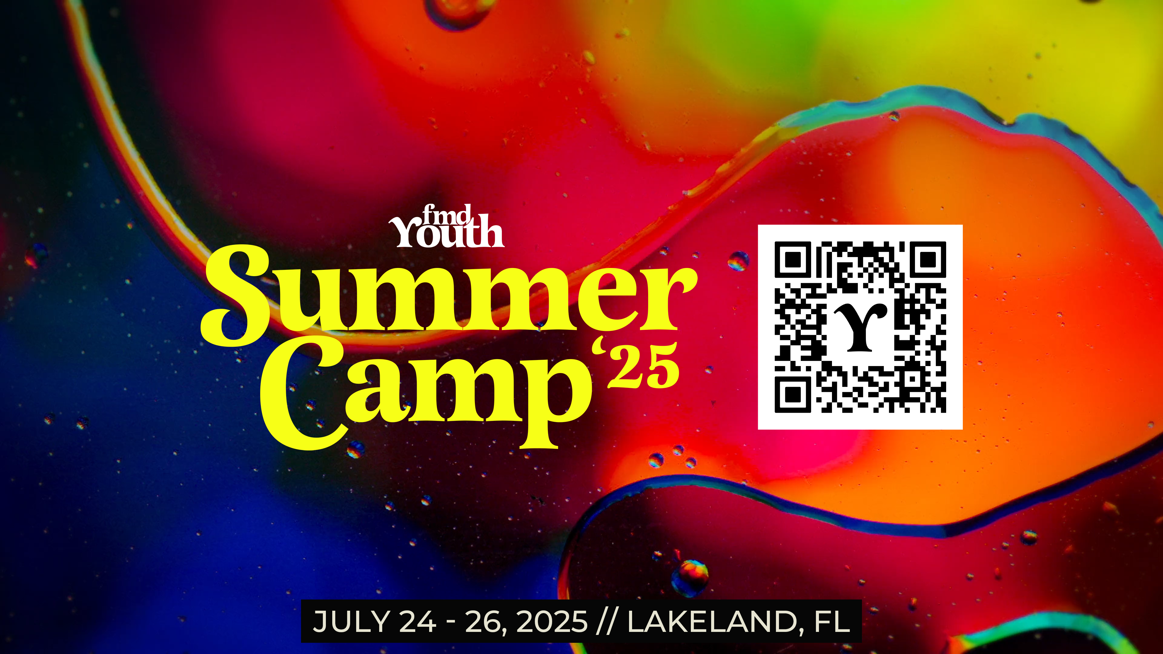 Summer Camp 2025 main slide 3840x2160 QR code